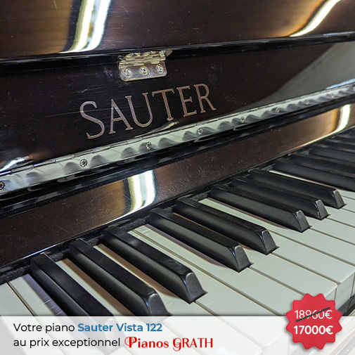 Carousel Piano Sauter Vista 122 neuf