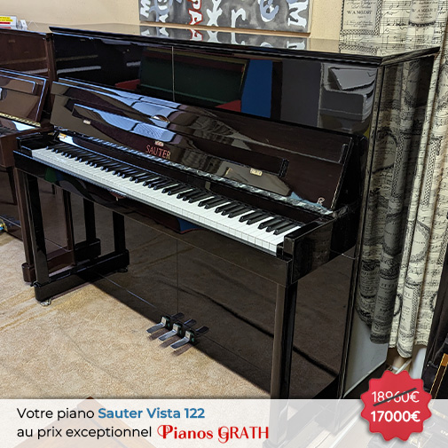 Carousel Piano Sauter Vista 122 neuf