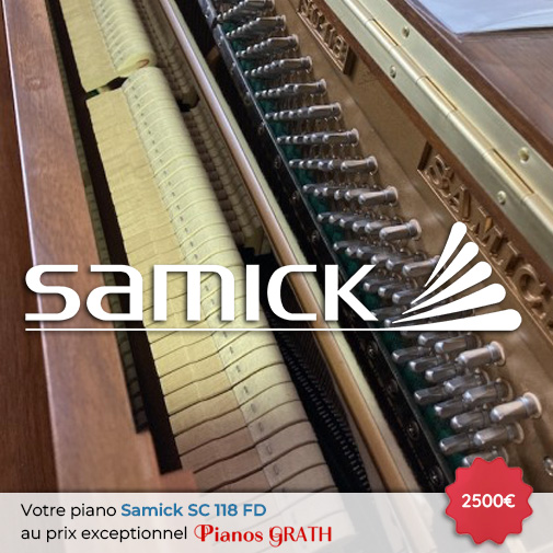 Carousel Piano Samick SC 118 FD occasion